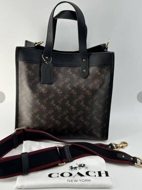 Coach Horse & Carriage Signature Tote with Removable Strap - NWOT